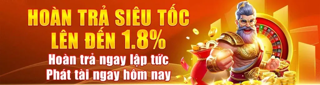 Hoàn trả hàng tuần/tháng tại vwbet chính thức